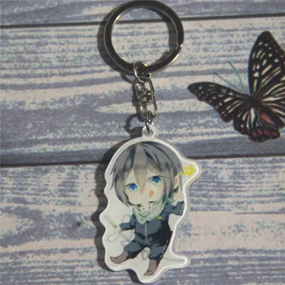 C one side print 1 шт., брелок для ключей Portachiavi Noragami hijori Aragoto YaTo Yukine, брелок для ключей, коллекционный подарок - Цвет: C one side print