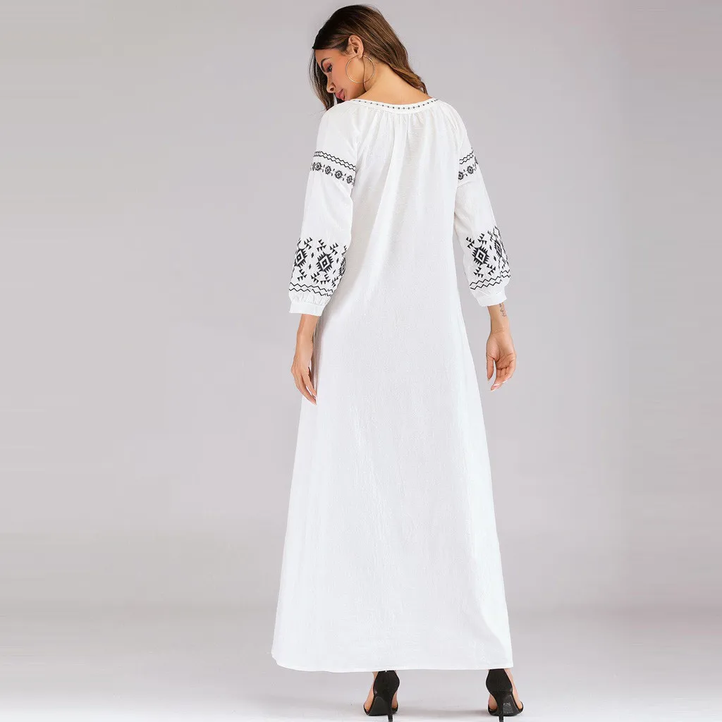 Повседневное платье-макси с принтом трикотажное бархатное платье в