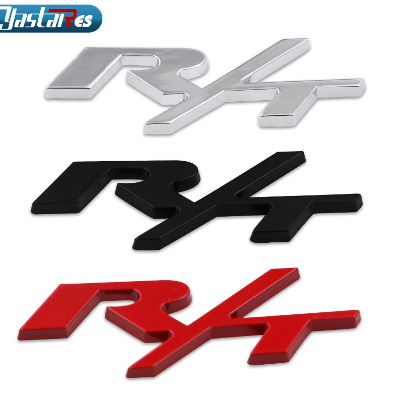 Металлическая 3d эмблема R/T RT наклейка на автомобиль стильные автомобильные