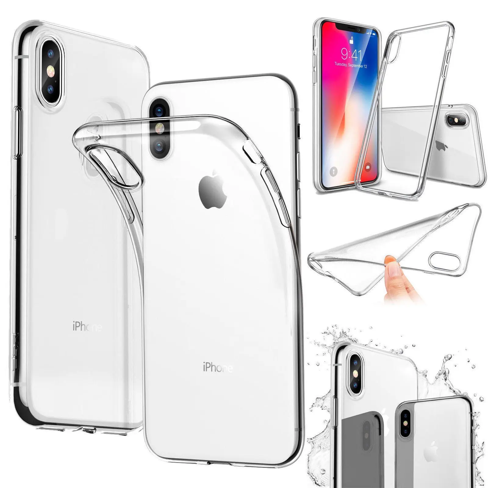 Transparent Для Huawei Honor 7A Pro 7C Prime Honor 8X 8C 8 9 10 Lite 5X 6X 7X 5C 6C View 20 Play милый силиконовый чехол Etui чехол Coque Fundas - Цвет: Transparent