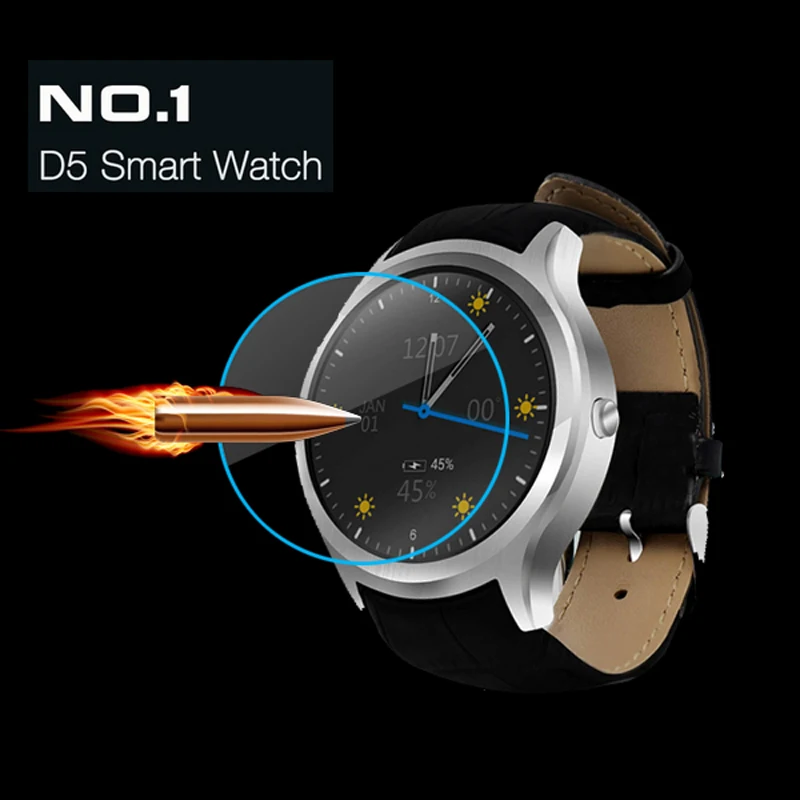 3 PCS For LES2 NO.1 D5 FINOW WATCH X3 X1 Smart Watch Tempered Glass SCREEN PROTECTORS GLASS | Электроника