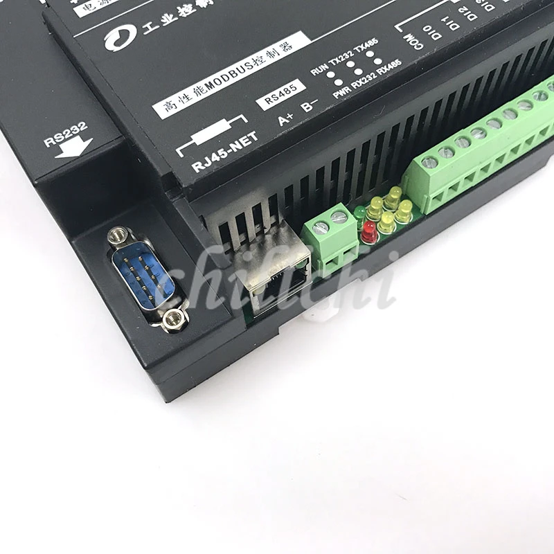 8 канальный PT100 датчик температуры 8DI цифровой вход 6DO выход промышленный Ethernet IO