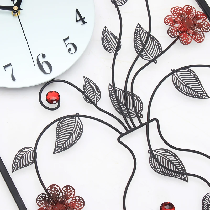 Китайские часы китайский творческий сад вход гостиная спальня немой кварцевые