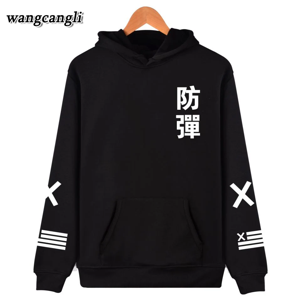 БЦ Для женщин Толстовки Толстовка Осенняя мода K поп женский пальто с капюшоном