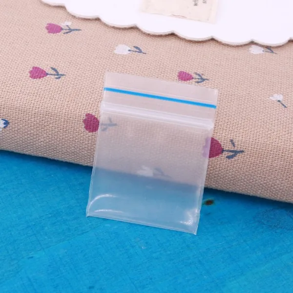 Blue Edge Различные цвета мини-сумки с застежкой-молнией 2,5x3 2,5x3,5 см мини-ПЭ Сумки Сувениры модные ювелирные серьги маленькие кулоны упаковочные сумки - Цвет: Blue Edge
