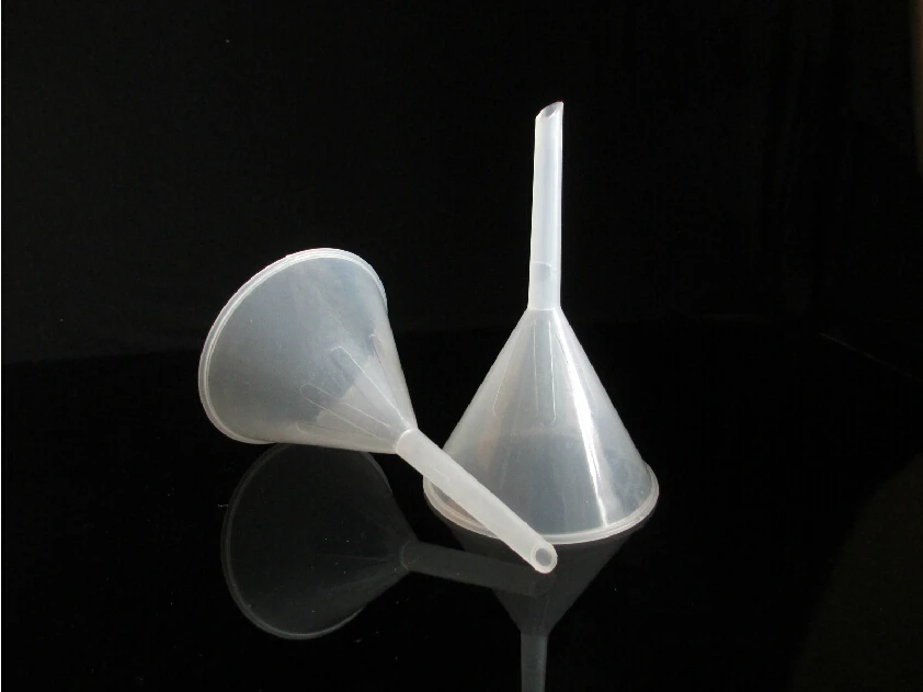 

60mm plastic funnel for kitchen&lab long stem