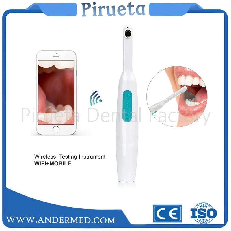 

Wireless Oral Dental Intraoral Camera WIFI Phone onnected Endoscope Borescope 6 Led Light USB Camera Teeth Ear Nose Photo Shoot