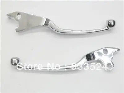 Аксессуары для мотоциклов Запчасти 1 пара хромированные тормозные рычаги с