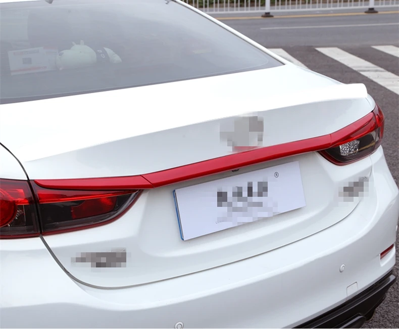 Для MAZDA 6 ATENZA M6 2014 2019 задняя защитная накладка на багажник Накладка задний бампер