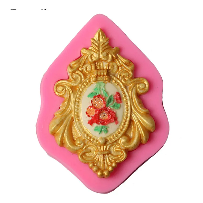 HOHGIULIA Fondant Cake Silicone Chocolate Mold Sugarcraft Retro Candy Cookie Cutter Tool For Bakware Soap Gumpas A094 | Дом и сад