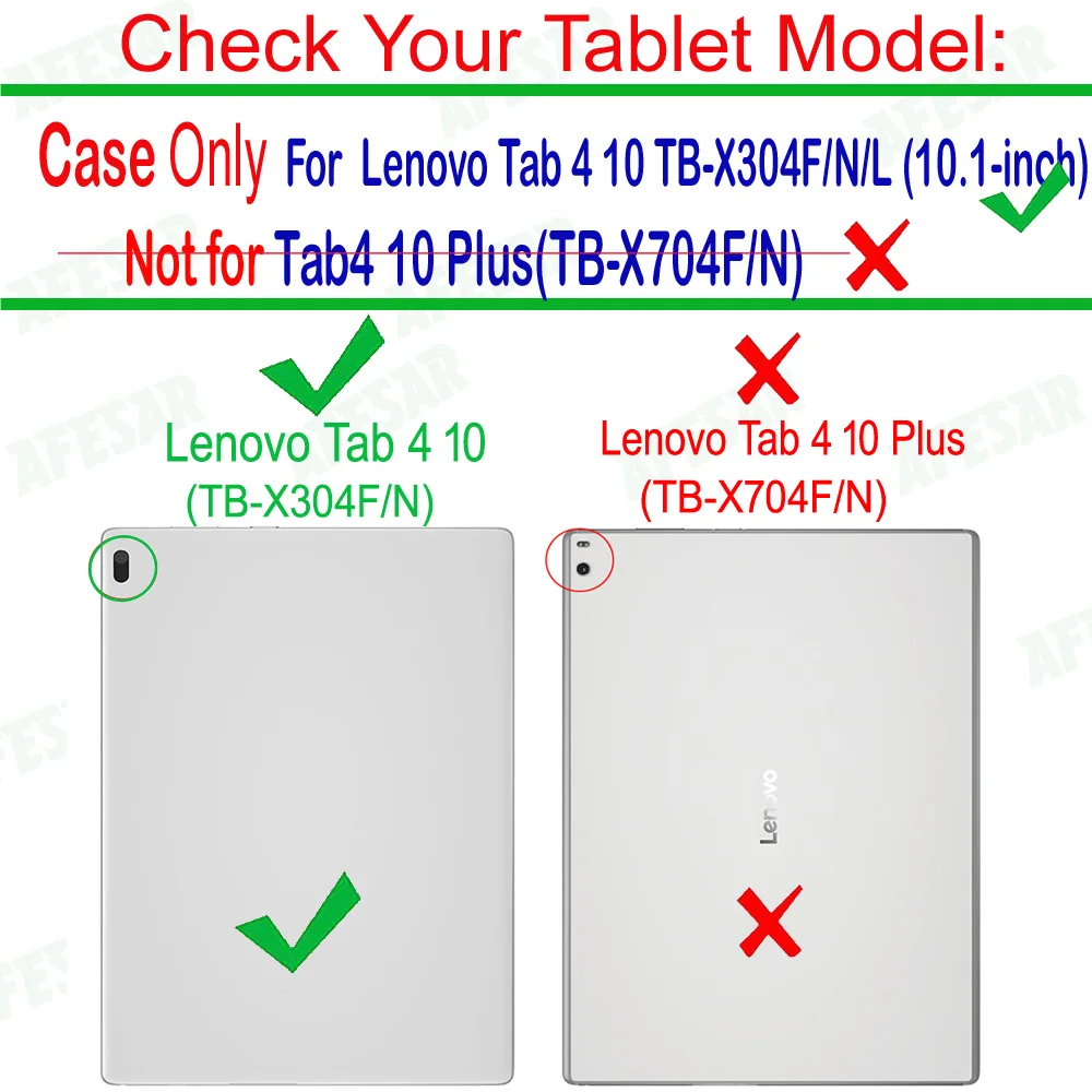 Ультратонкий Магнитный смарт чехол для Lenovo Tab4 TAB 4 10 ТБ X304L X304F X304N|Чехлы планшетов и