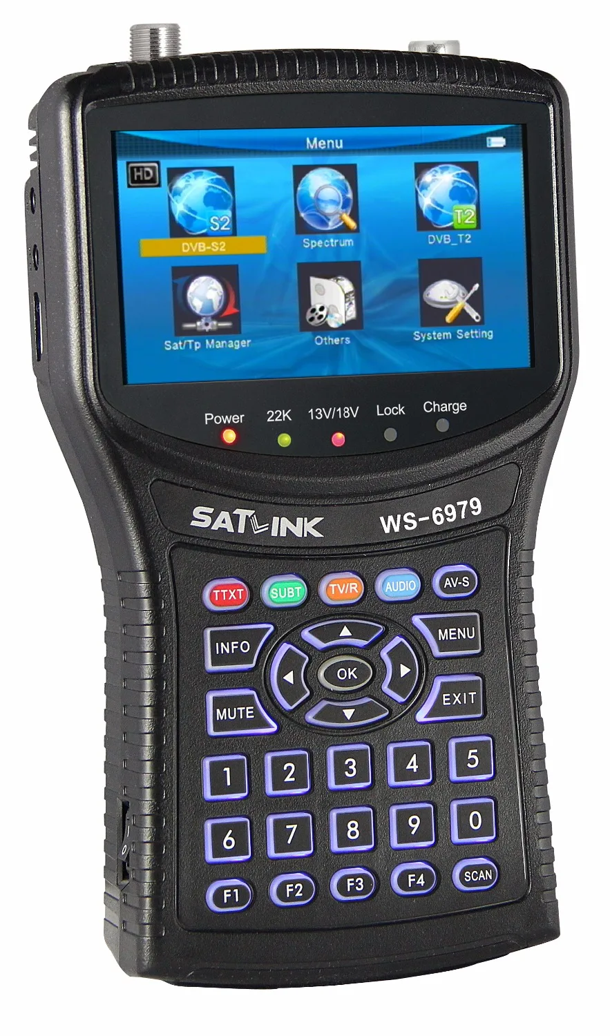 Цифровой спутниковый finder SATLINK WS6979 метр наземный сигнал satlink ws 6979 для измерителя