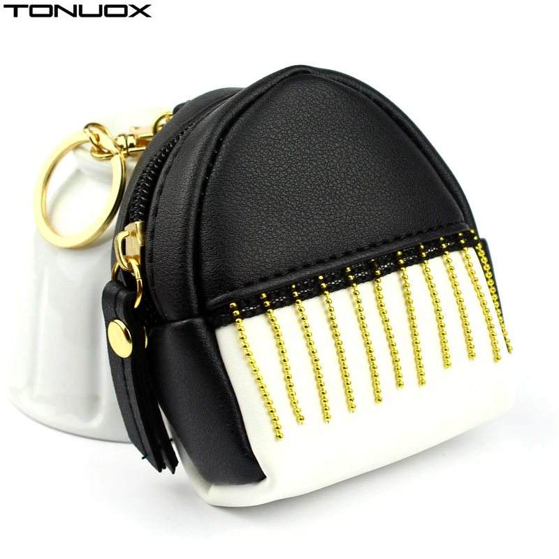 TONUOX женские Мини кошельки Дамский короткий кошелек на молнии с монетницей