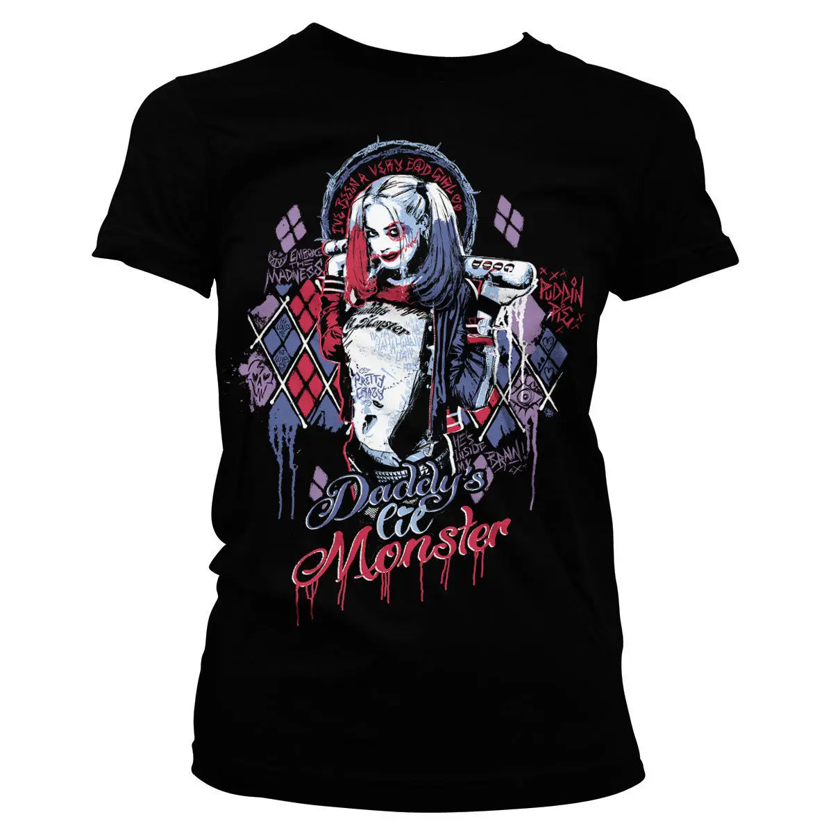 

Print Men T Shirt Summer Suicide Quinn T-Shirt
