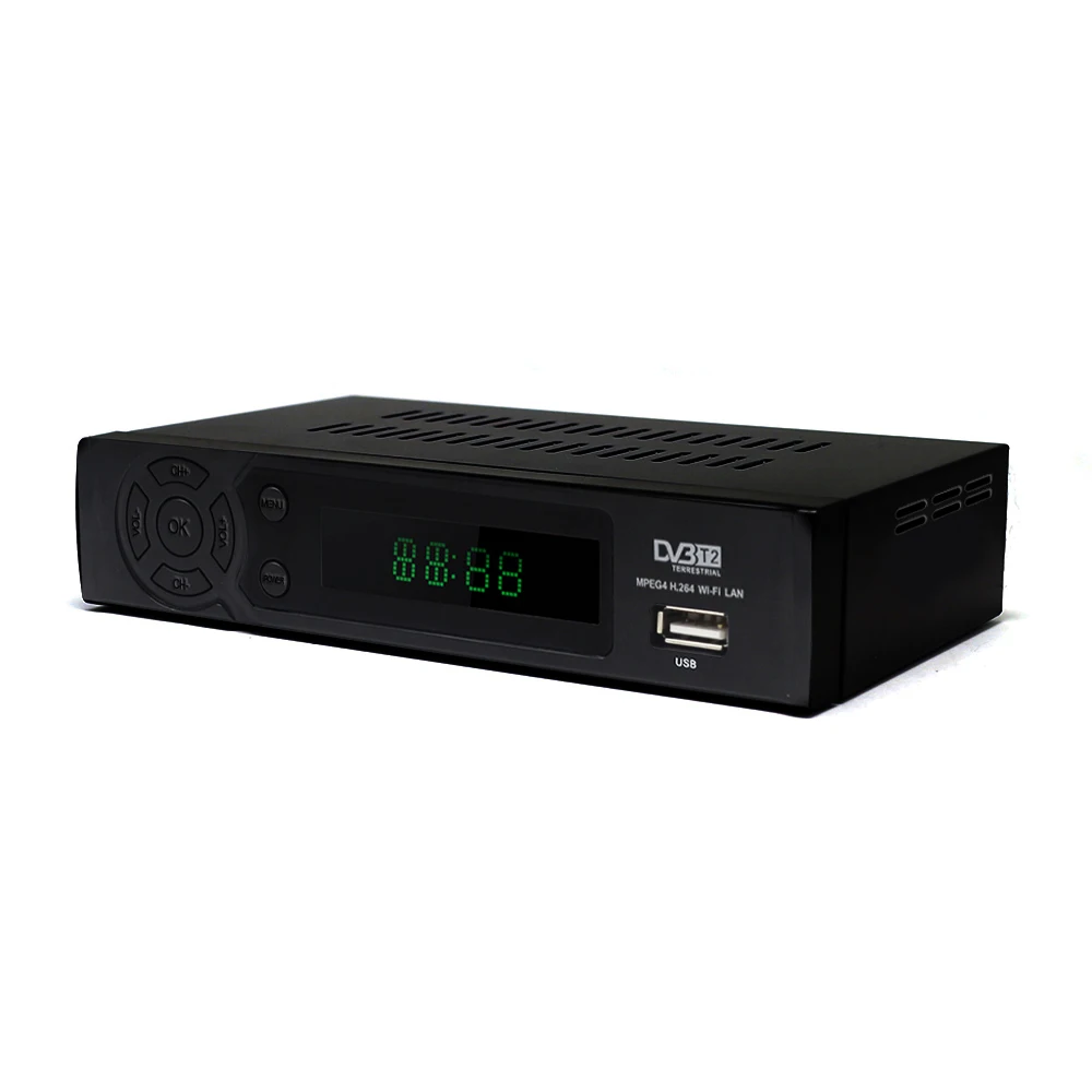 Vmade новейший Full HD цифровой DVB T2 наземный телеприставка поддерживает YouTube PVR MPEG-2 /