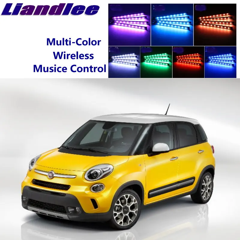 LiandLee для Fiat 500L треккинг/гостиная/MPW установка автомобильных сидений акцент интерьер Атмосфера свет