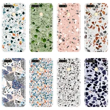 Задняя крышка для Huawei Y3 Y5 Y6 Y7 2017 II Pro Art граффити Мягкий
