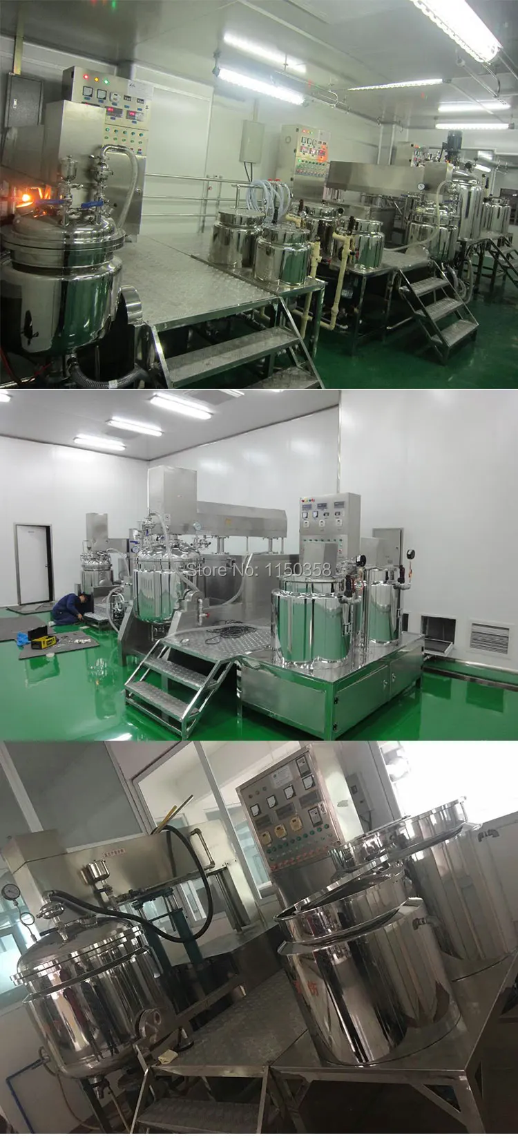 CE GMP ISO Высокое качество ZL-1000 316SUS очиститель воды эмульсионная машина