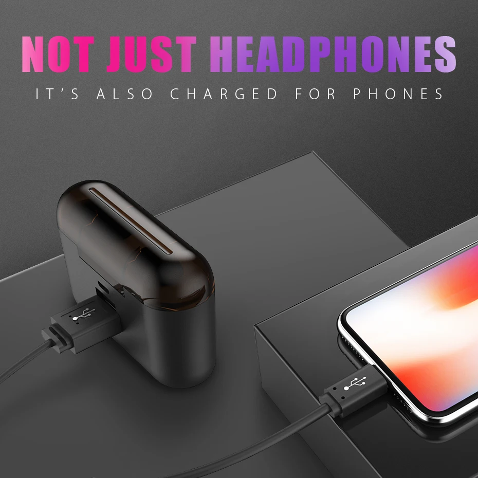 ANBES Bluetooth 5 0 наушники TWS беспроводные спортивные HBQ Q32 гарнитура Мини игровые PK