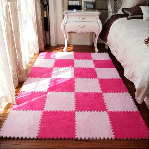 Мягкий лоскутный коврик для детской комнаты 30 х30 см|floor rugs|patchwork carpetkids floor rugs |