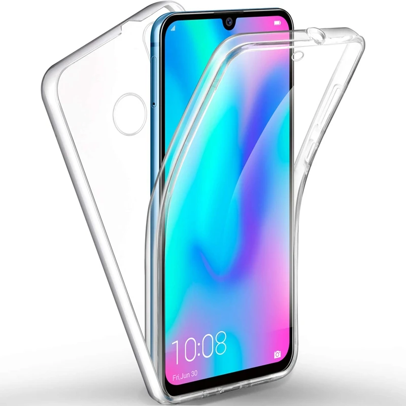 New 360 Degree Clear Case for Huawei p8 p9 P10 P20 P30 Plus pro mate 10 lite Nova 2i 3E Y6 Y9 P SMART 7S 2019 Full Body Cover |