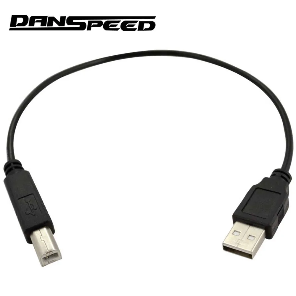 Danspeed Premium 1 фута/30 см USB 2 0 A Male B LEXMARK EPSON кабель для передачи данных|Кабели данных| |