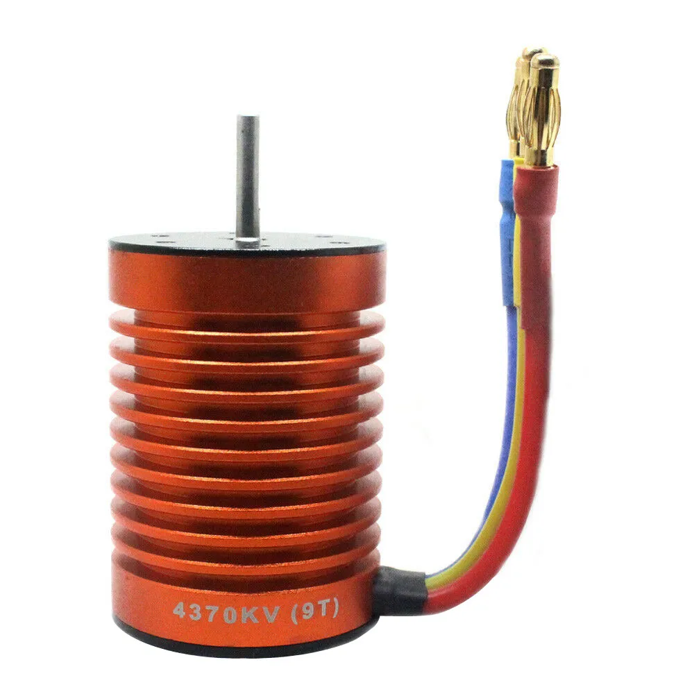9T 4370KV бесщеточный двигатель + 60A ESC контроллер скорости Combo ME720 для 1/10 RC автомобиля