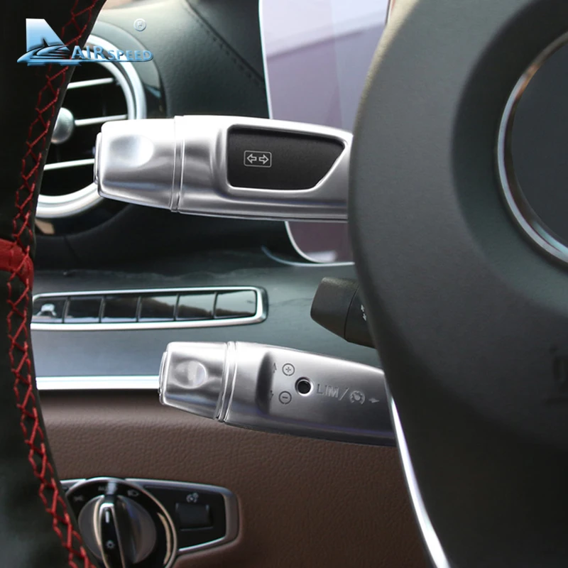 Чехлы на рулевое колесо Mercedes Benz E Class W213 украшение переключатели передач