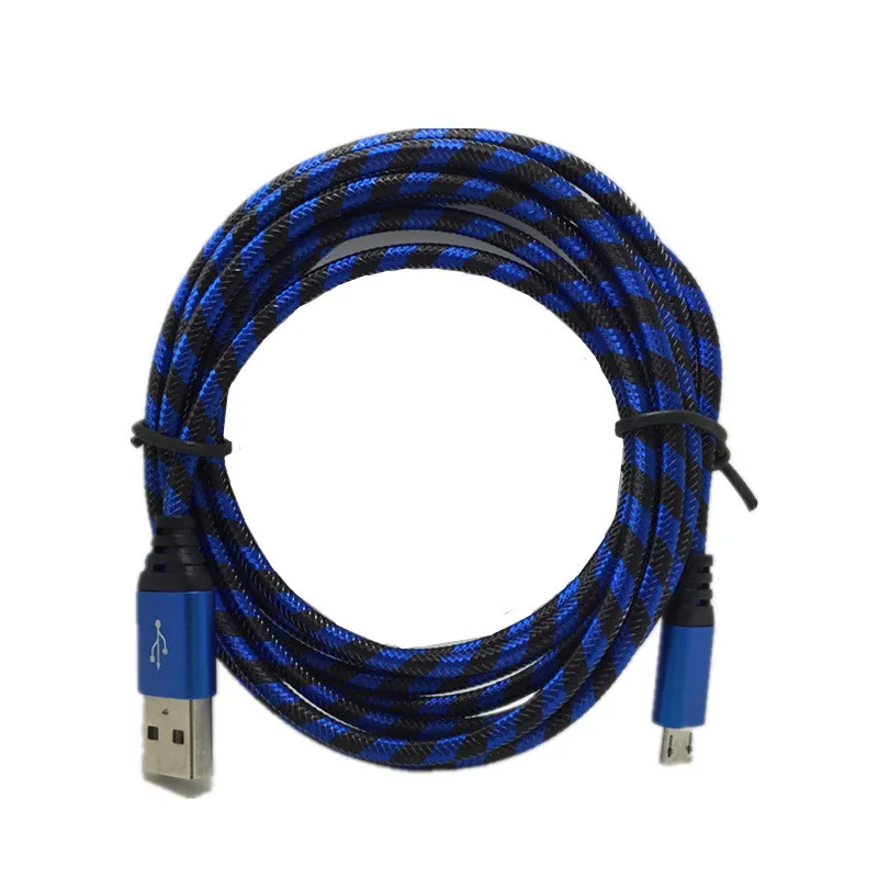 Нейлоновый USB зарядный кабель для Samsung Galaxy J4 plus J6 J7 J8 2018 M10 Micro Для Huawei P Smart Y6 Y7 Prime