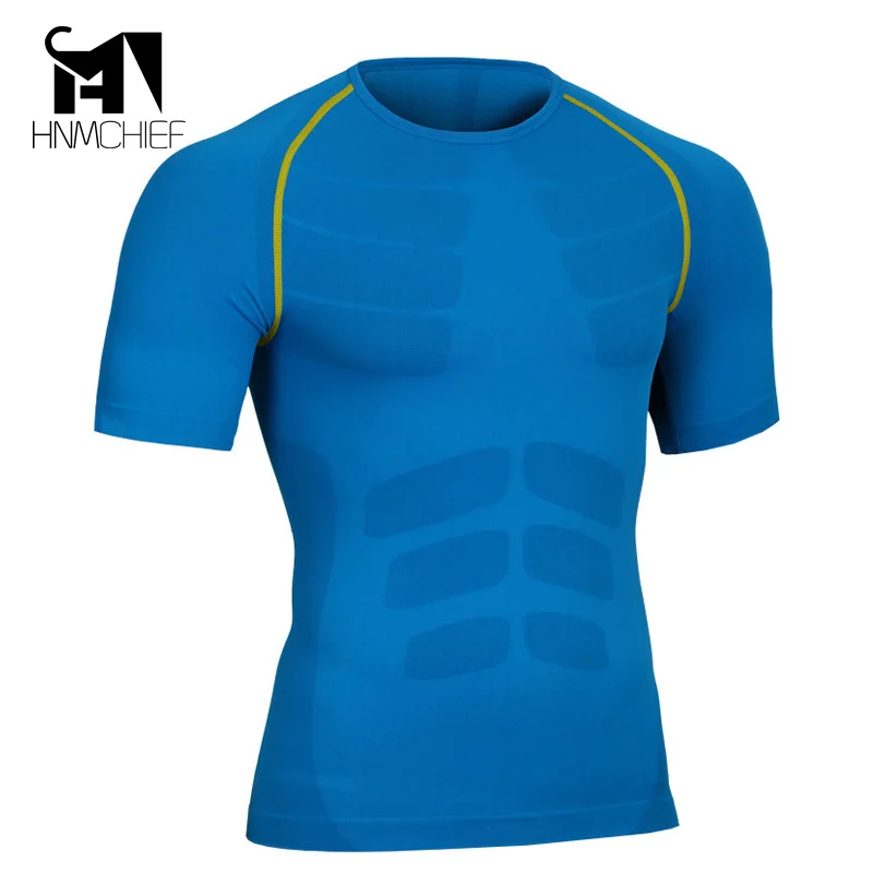 

2017 компрессионная футболка 3D футболка Фитнес Колготки повседневные рубашки брендовая одежда формирующий пластиковый костюм мягкий удобны...