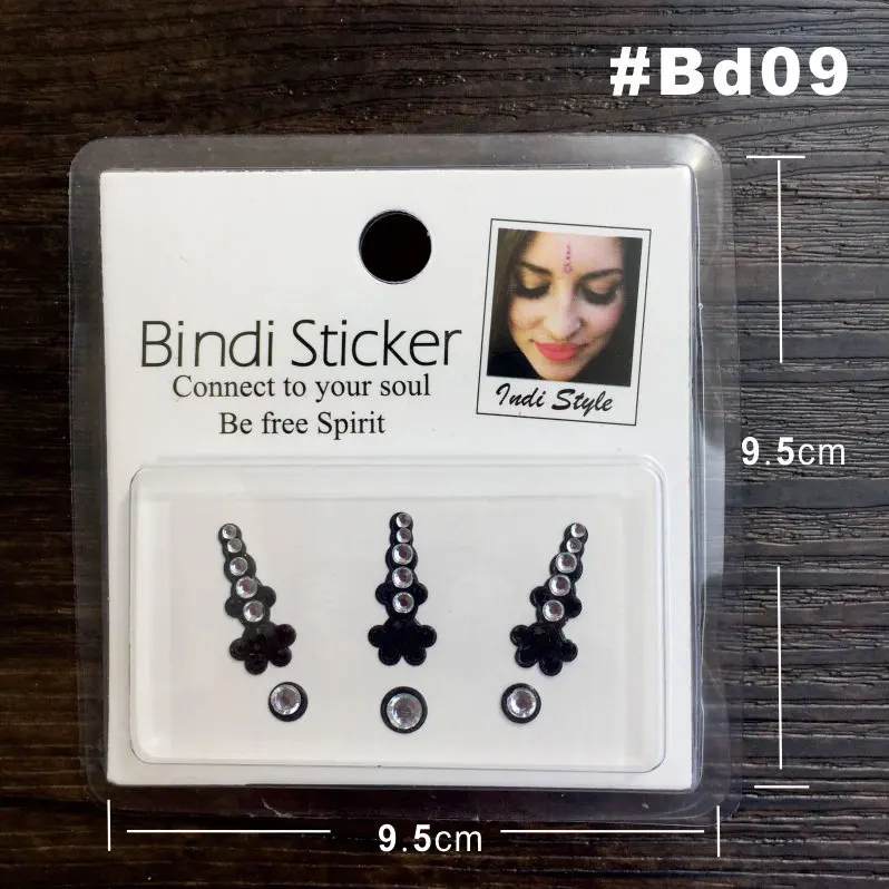 Красочные стразы наклейка Bindi ручной работы в стиле хиппи украшение для лба |