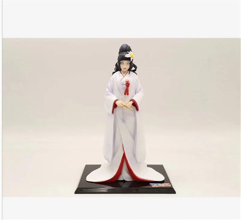 21 см аниме Наруто Хьюга Хината фигурка игрушки ПВХ Коллекционная модель кукла