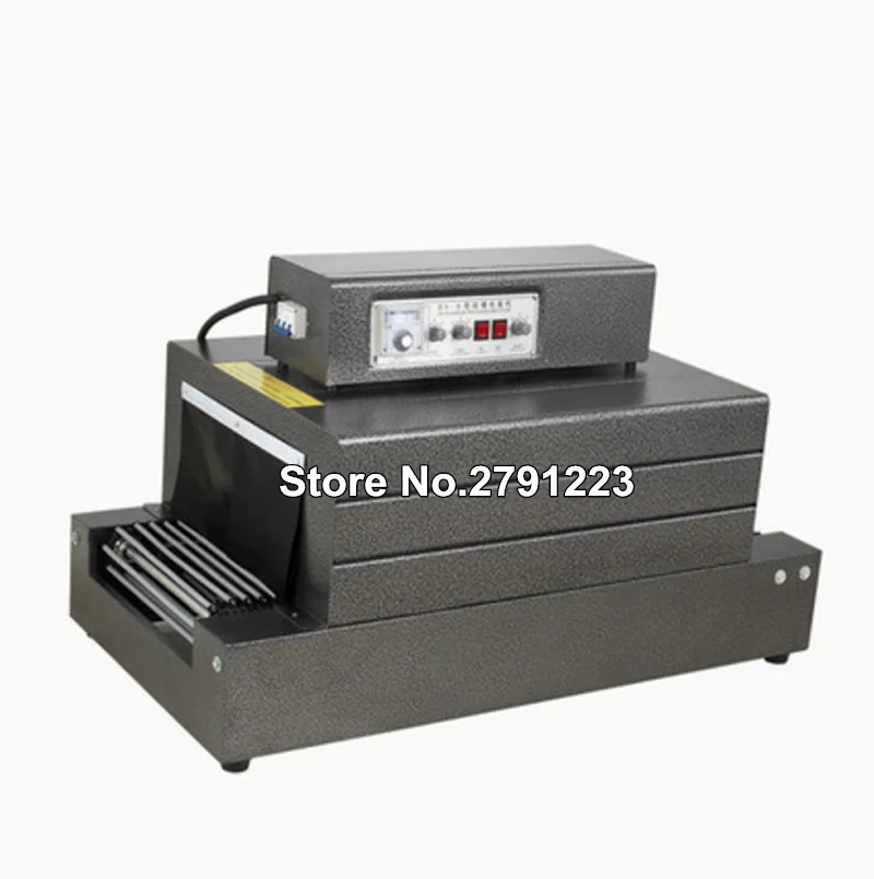 220В 4000 Вт цепной ремень электрическая термоусадочная упаковочная машина цепь