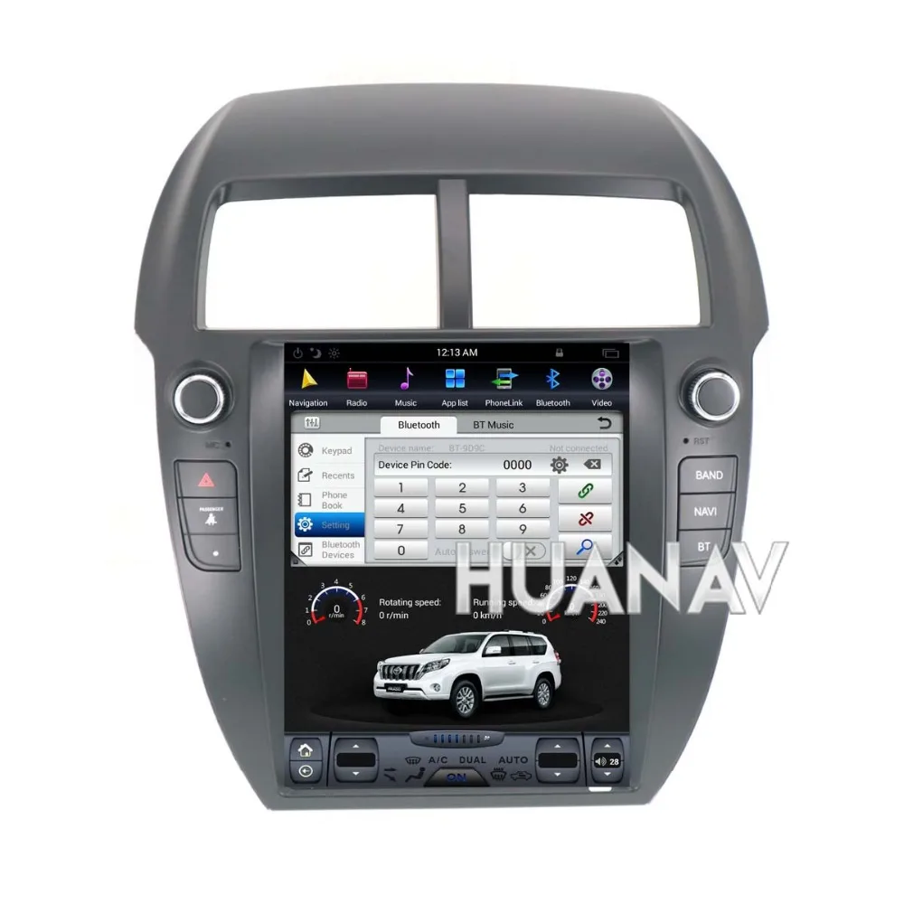 Автомобильный GPS-навигатор в стиле Tesla для MITSUBISHI ASX RVR Outlander Sport 2010-2014 радио без