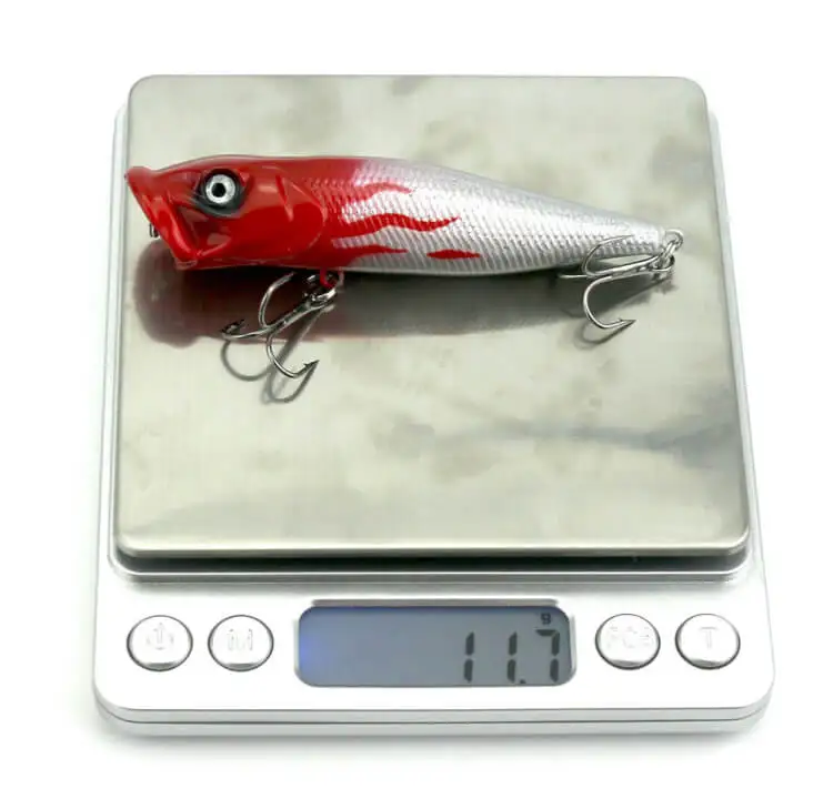 10pcs 9cm/12g Fishing Ball lure Baits Plastic Popper Minow Swimbait Crankbait Tackle 6# black Treble Hook All | Спорт и развлечения