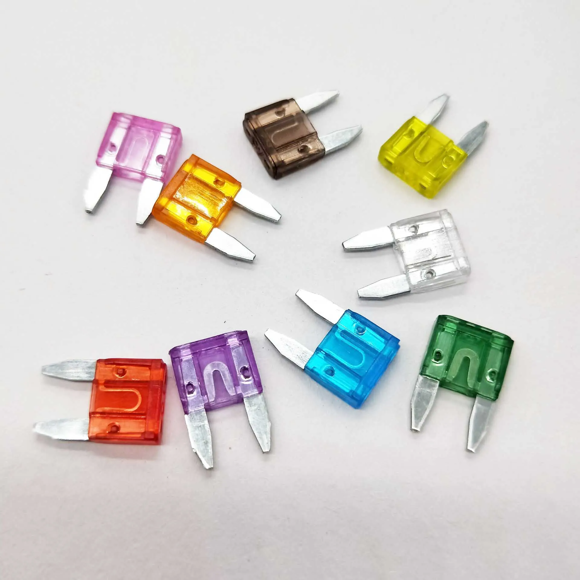 New mini 240pcs Auto Automotive Car Boat Truck Blade Fuse Box Assortment 3A 5A 7.5A 10A 15A 20A 25A 30A 35A
