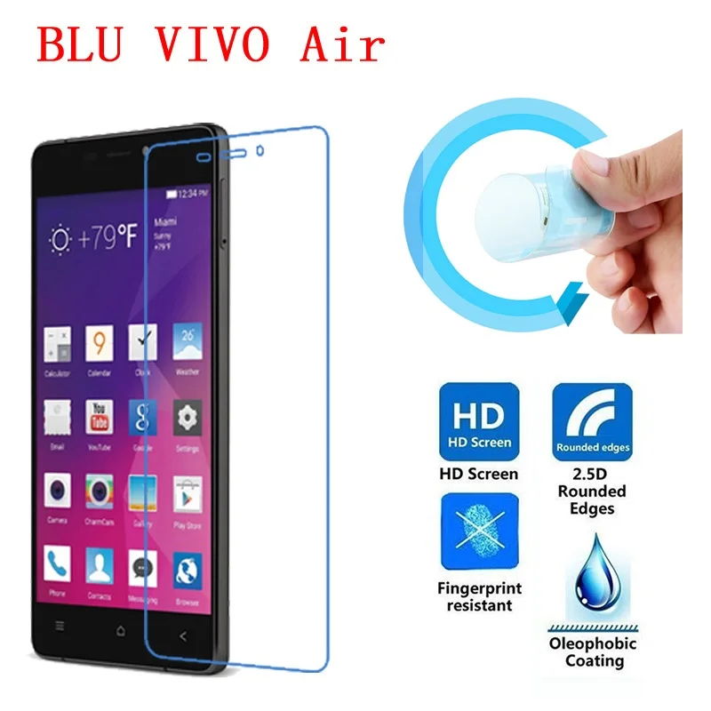 BLU Vivo Air Экран защитная пленка ультра тонкий мягкий Pet Защитная для с воздуха LTE/BLU
