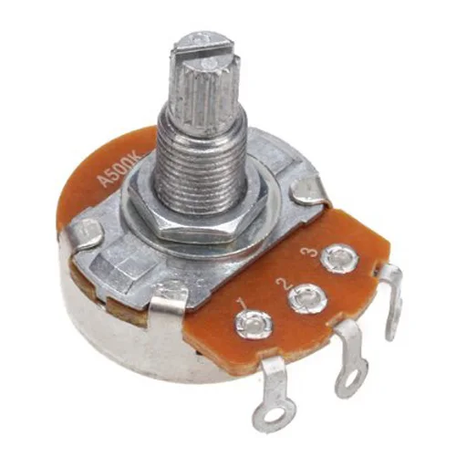 Горячий A500K ОМ громкость потенциометр для гитары|guitar potentiometer|guitar potentiometer