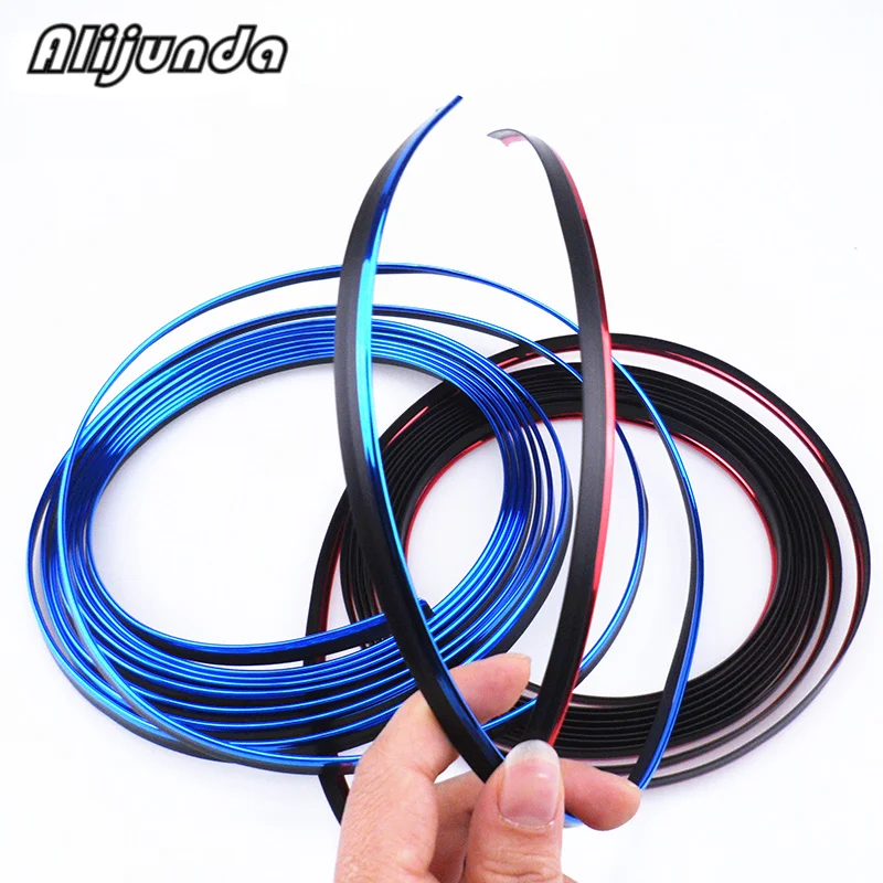 Новинка 5 м Декоративные наклейки для салона автомобиля декоративная линия Jaguar XF