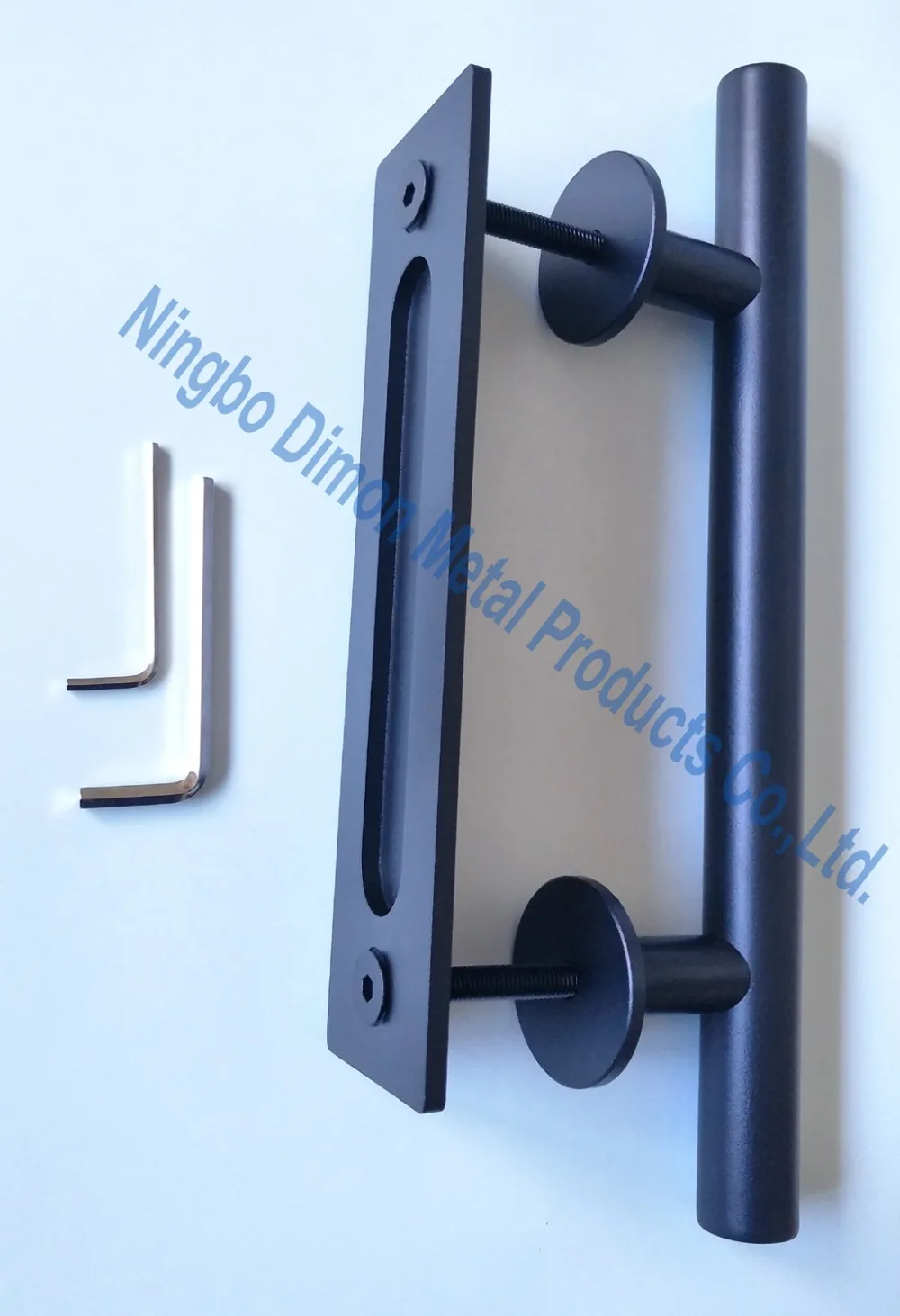 

Dimon Stainless steel door handle wood sliding door handle America style sliding barn door handle stainless steel knob DM-WDL008