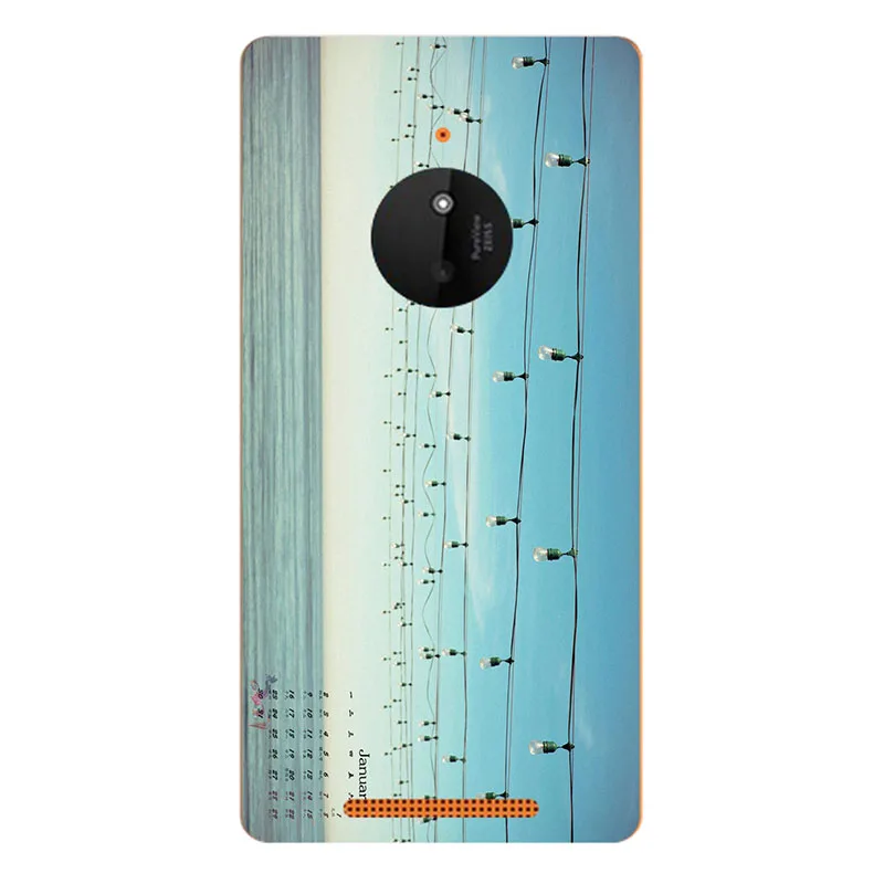 Чехол для Nokia Lumia 830 модная задняя крышка с цветочным рисунком жесткие чехлы