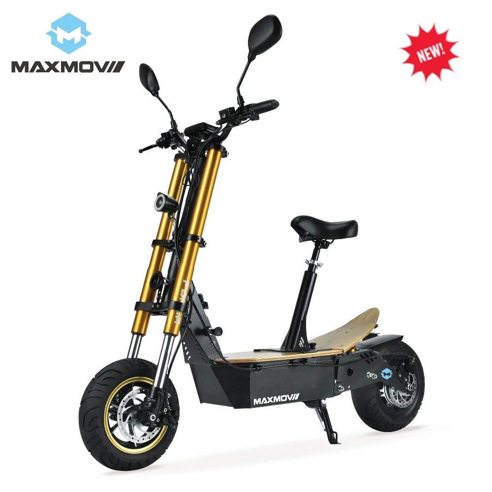 

2019 New Update 2000W 48V E-mark Scooter Electric with Two Big Fat Tire Wheels