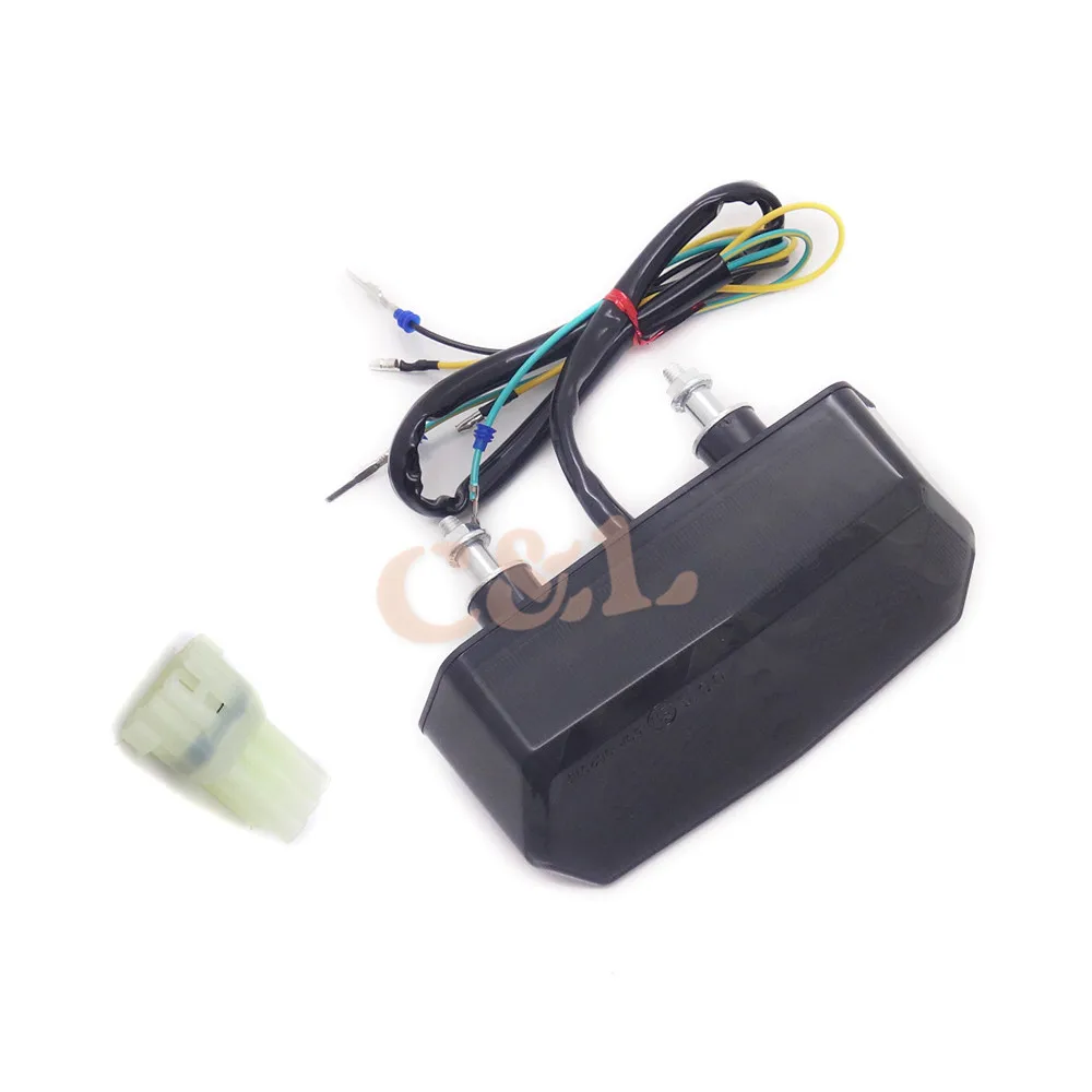 Светодиодные сигналы поворота заднего хода со встроенным дымом для Honda Grom MSX 125