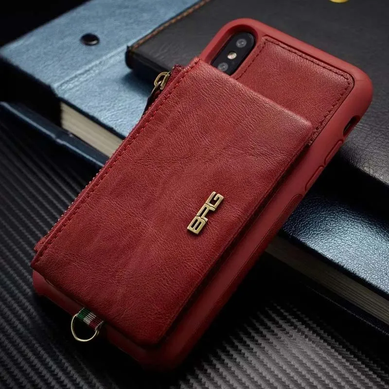 Роскошный чехол кошелек из искусственной кожи Okme для iPhone 6s 6 7 8 Plus чехлы с