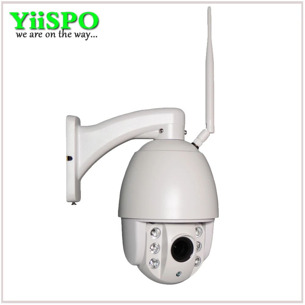 Беспроводная купольная IP-камера YiiSPO 720P 1080P FULL HD 4-кратный зум | Безопасность и