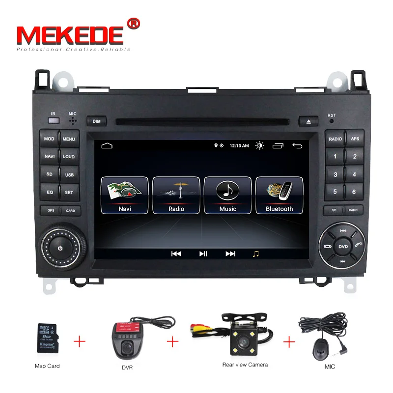 Бесплатная доставка Android 8 0 автомобильный dvd плеер радио GPS Navi для Mercedes Benz B200 A B Class