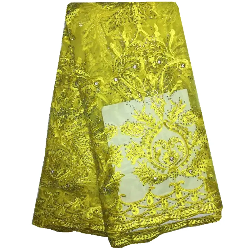 2017 Высокое Качество Нигерийский Французский Кружева Африки Кружевной Ткани Для