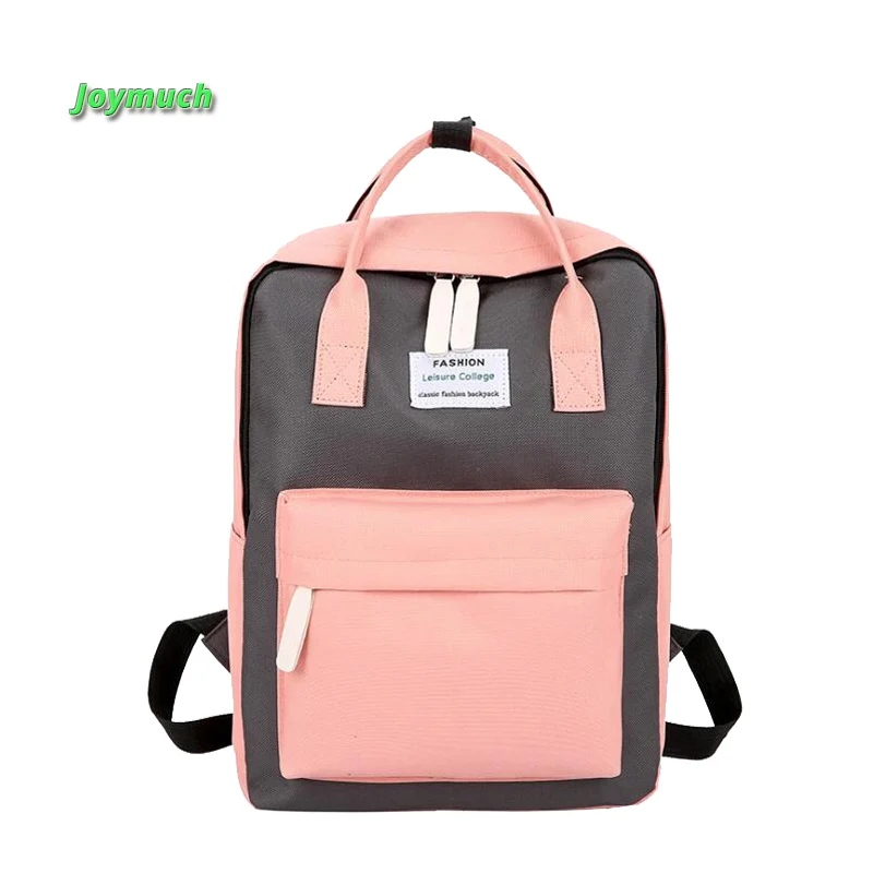 2019 летний рюкзак 4 цвета Простой контрастный цвет fjallraven модный