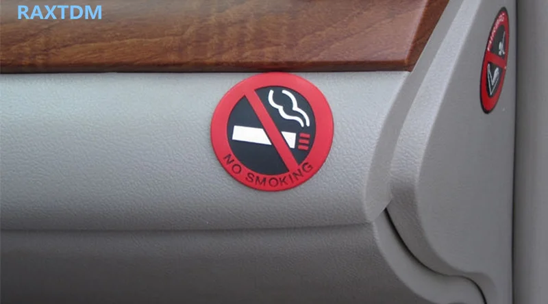 

1pcs car-styling No Smoking Logo for Chrysler Aspen Pacifica PT Cruiser Sebring Town Country