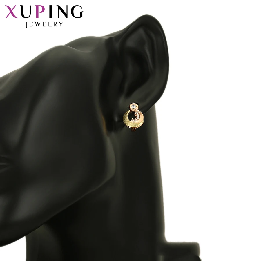 Xuping простые многоцветные характерные серьги кольца с Луной Новое поступление